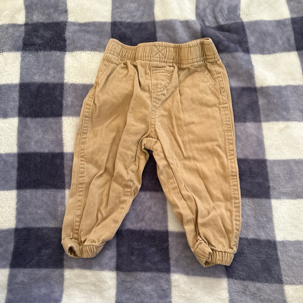 Wrangler Tan Kids Joggers